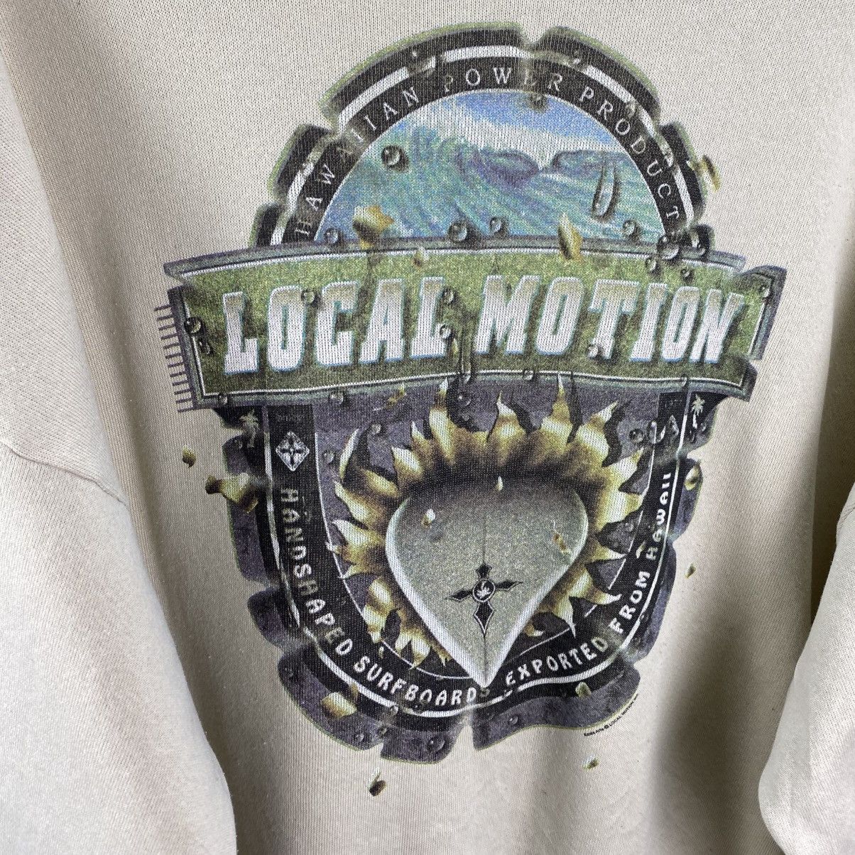 Vintage 🫶 vintage Local Motion Hawaiian Surfgear sweatshirt Size US M / EU 48-50 / 2 - 4 Thumbnail
