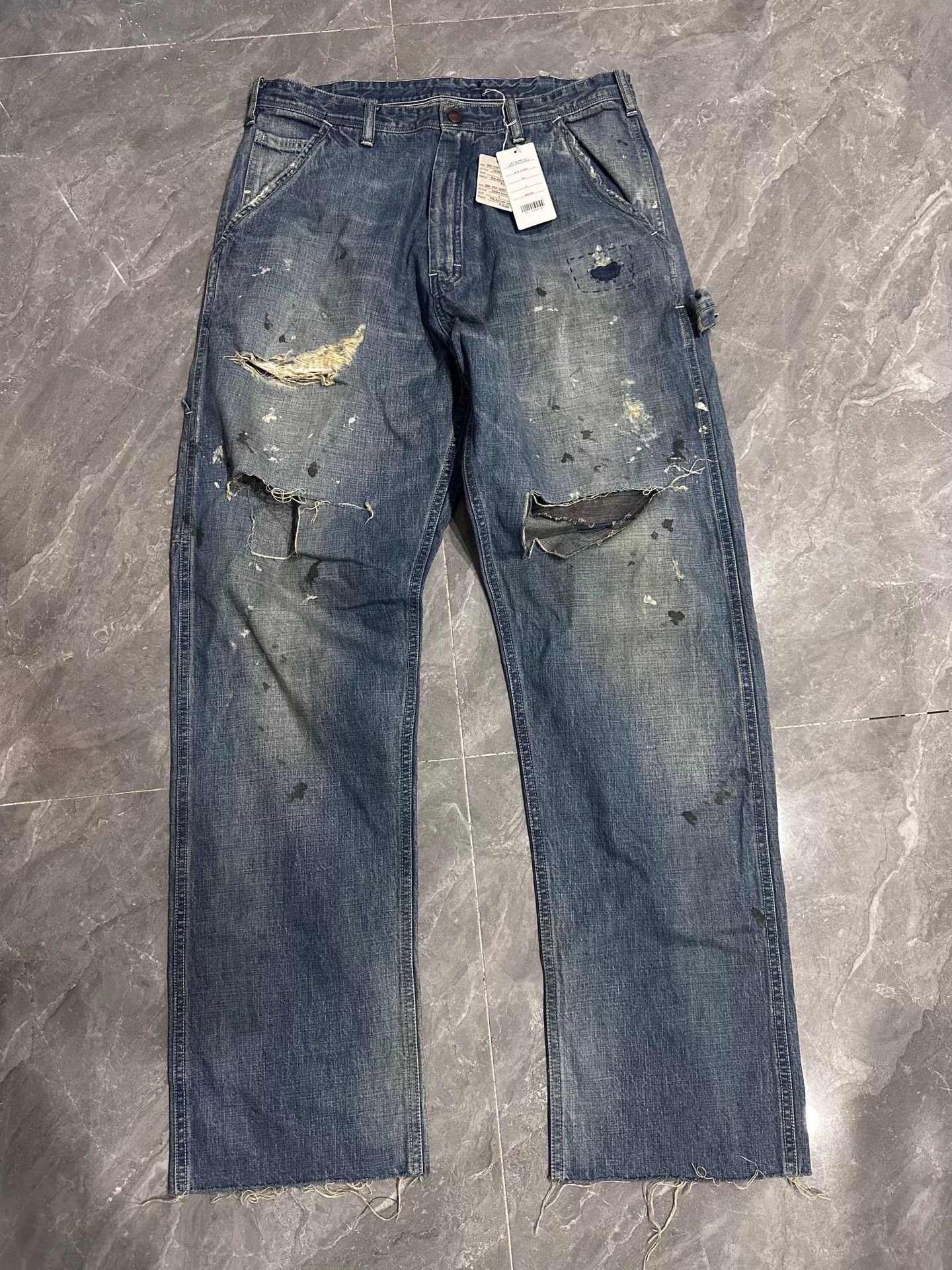 Saint Michael Saint Michael Distressed Denim Pants Size US 28 / EU 44 - 1 Thumbnail