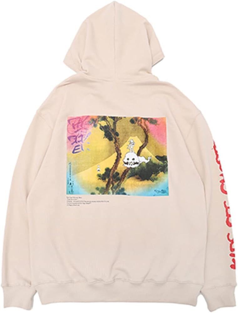 image of Kanye West x Kid Cudi Kids See Ghosts Ksg Merch Hoodie Never Worn / Deadstock in Beige (Size Small)