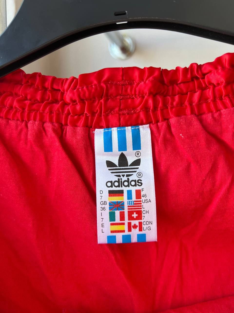 Adidas VINTAGE ADIDAS MADE IN CHINA SPRINT RED RUN NYLON SHORTS M Size US 36 / EU 52 - 5 Thumbnail