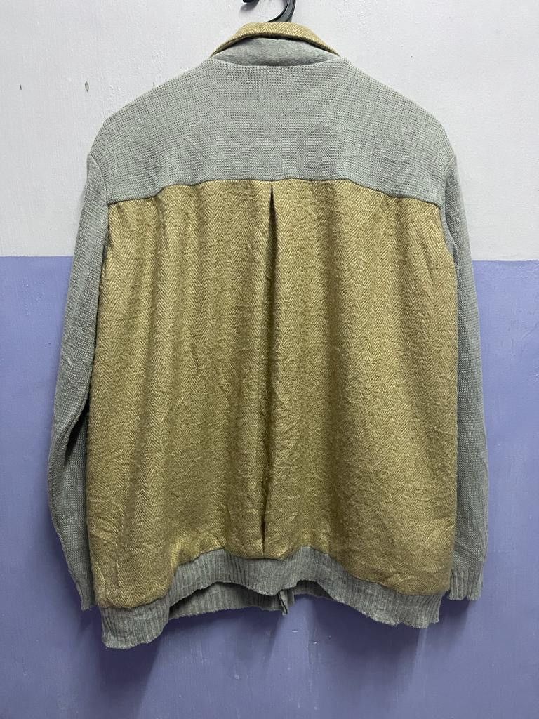 Ne-Net Rare Issey Miyake by Ne-net Half Wool Jacket 2 in 1 Size US M / EU 48-50 / 2 - 10 Thumbnail