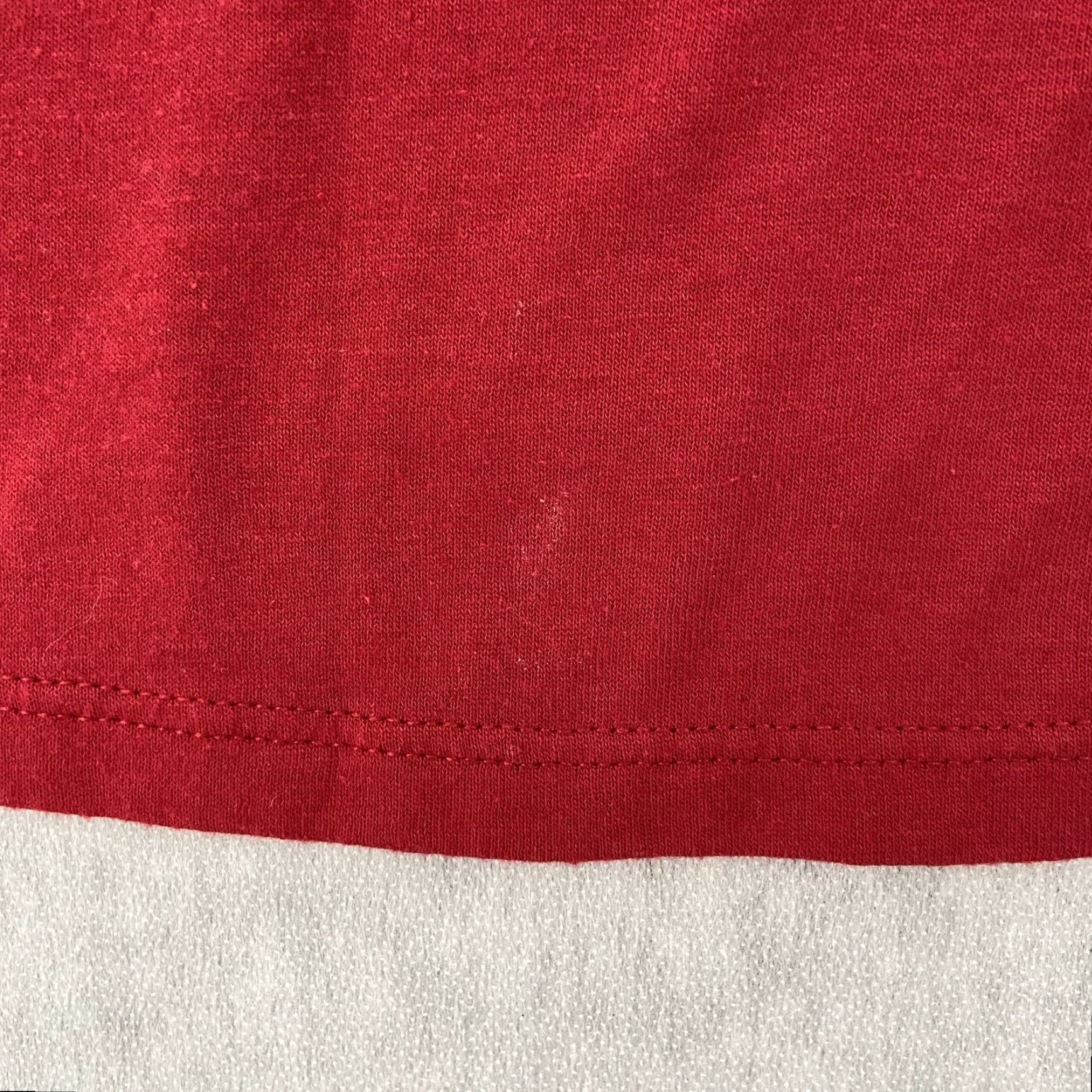 Velva Sheen VINTAGE Velva Sheen Kansas City Missouri Red Graphic T Shirt Adult Medium 80s Mens Slim Short Sleeve Crew Neck 100% Cotton USA Size US M / EU 48-50 / 2 - 6 Thumbnail