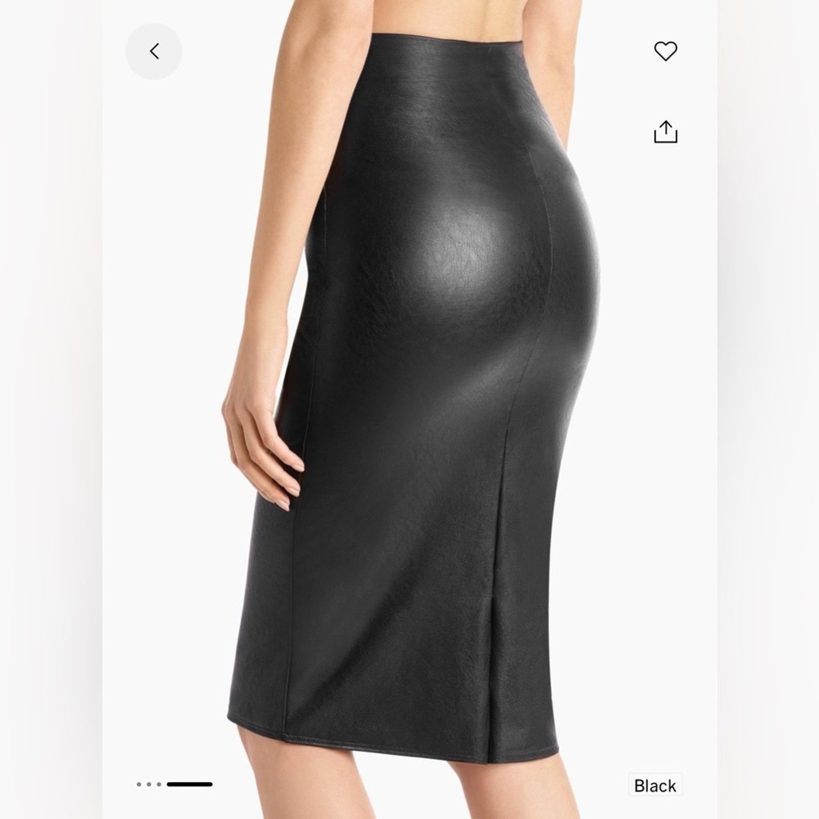 Commando New Commando Black Pencil Skirt size XS Size 26" / US 2 / IT 38 - 3 Thumbnail