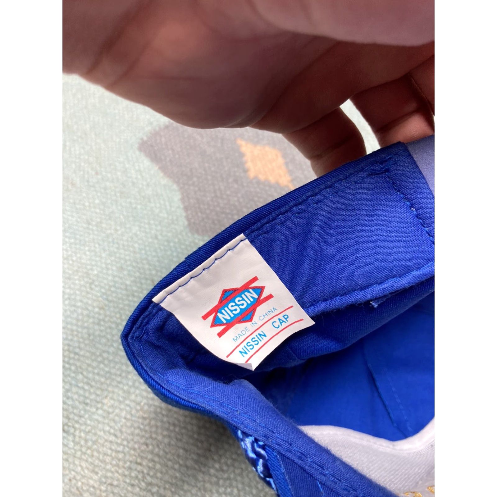 Vintage VINTAGE Snap-Back Hat Cap travel Las Vegas blue RV tours staff Men Adjustable Blue Hat Size ONE SIZE - 7 Thumbnail