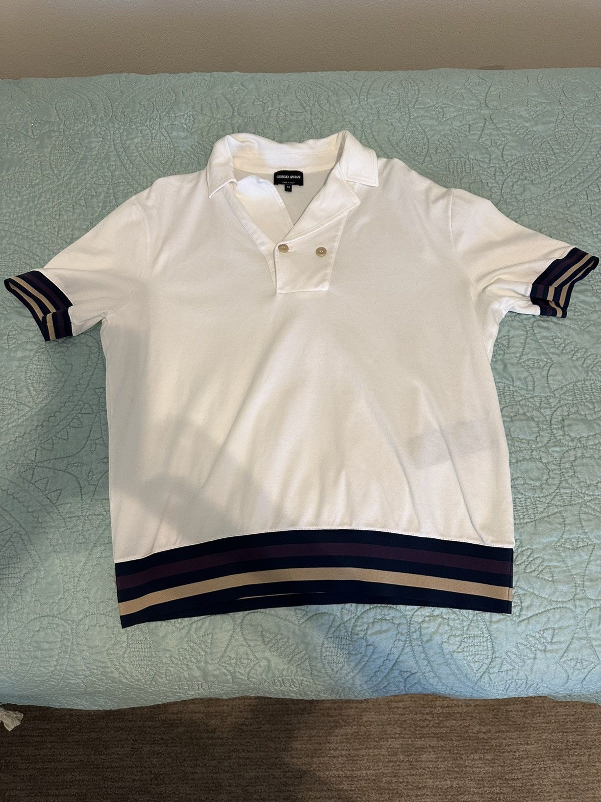 Giorgio Armani Giorgio Armani Polo size M Size US M / EU 48-50 / 2 - 1 Thumbnail