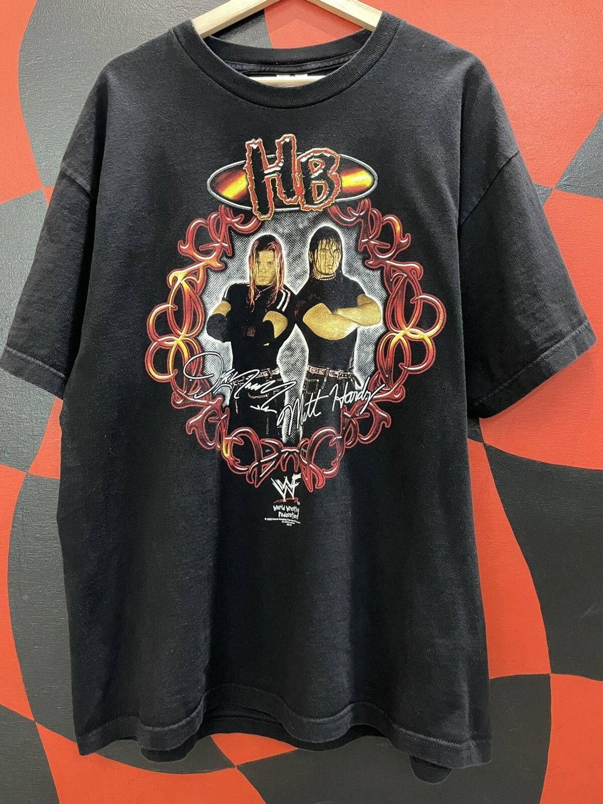 Band Tees × WWE × WWF Vintage 2001 Evil Indeed Kaientai WWF 