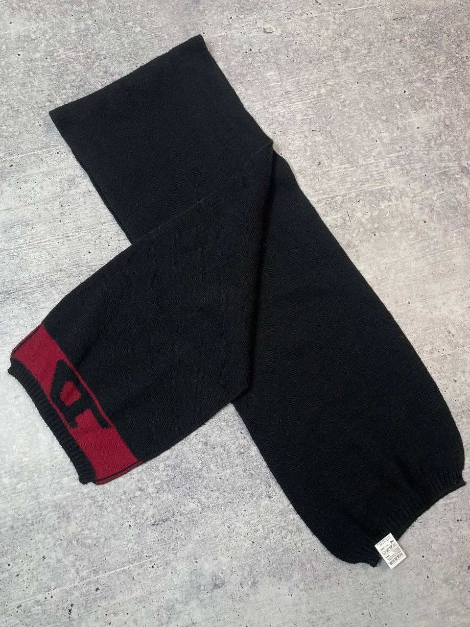Diesel Vintage Diesel Logo Acrylic Scarf Y2K Size ONE SIZE - 3 Thumbnail