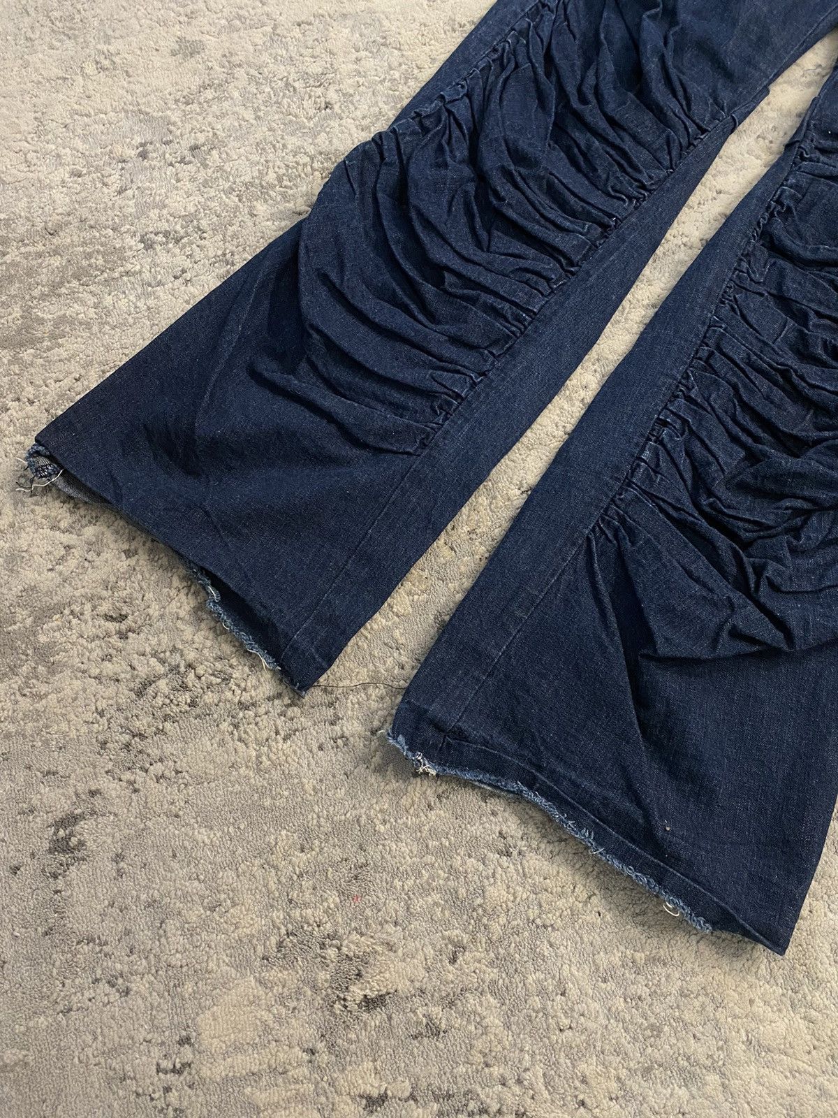 Japanese Brand T.A.T.A. Ruffle Bootcut Pants Size US 29 - 2 Thumbnail