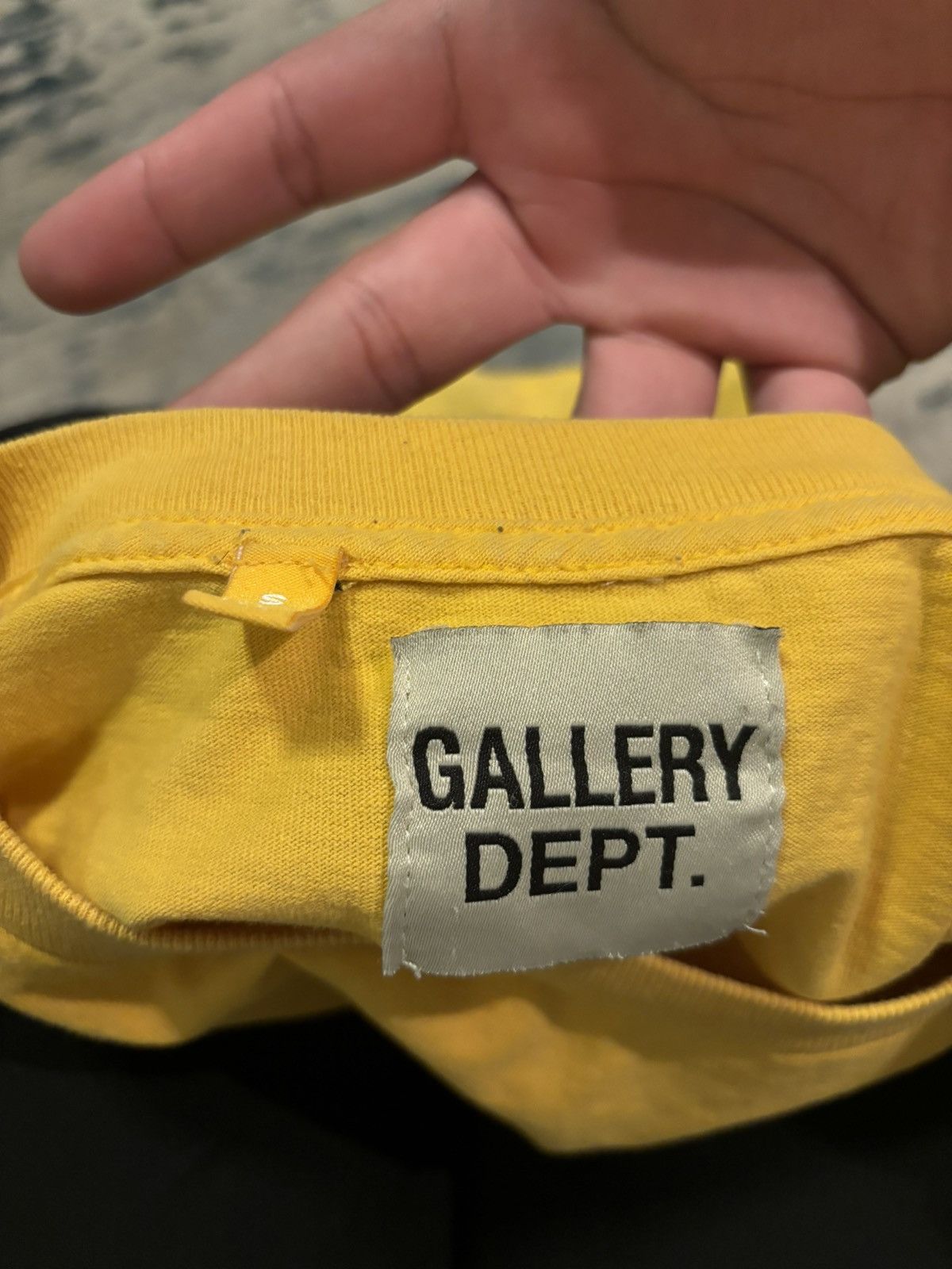 Gallery Dept. Gallery Dept tee Orange/ black Size US S / EU 44-46 / 1 - 8 Thumbnail