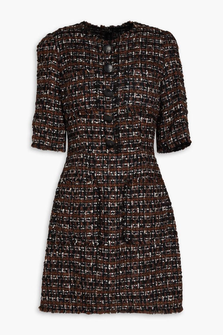 Dolce & Gabbana o1y0825 Mini Dress in Multicolor Size L / US 10 / IT 46 - 1 Thumbnail
