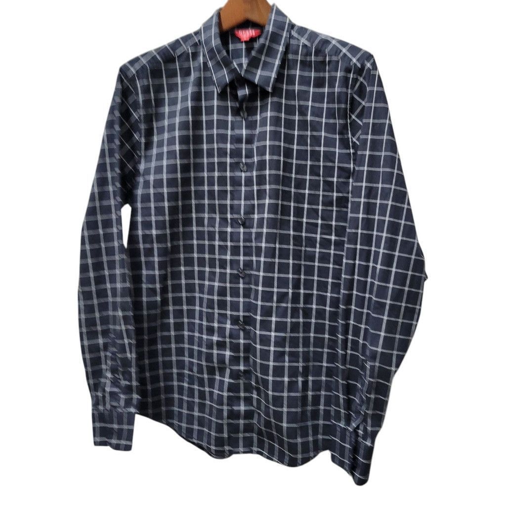 Guess Guess Men's Geometric Button-Up Long-Sleeves Shirt Medium Size US M / EU 48-50 / 2 - 2 Thumbnail