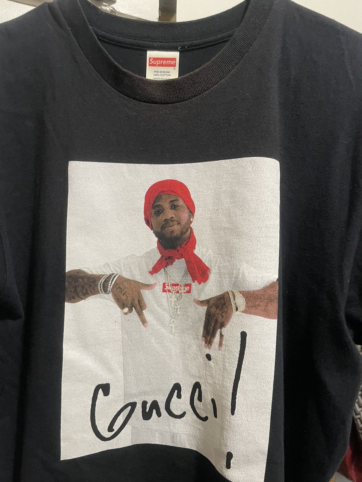 Supreme Supreme Gucci Mane Tee FW16 Size US M / EU 48-50 / 2 - 1 Thumbnail