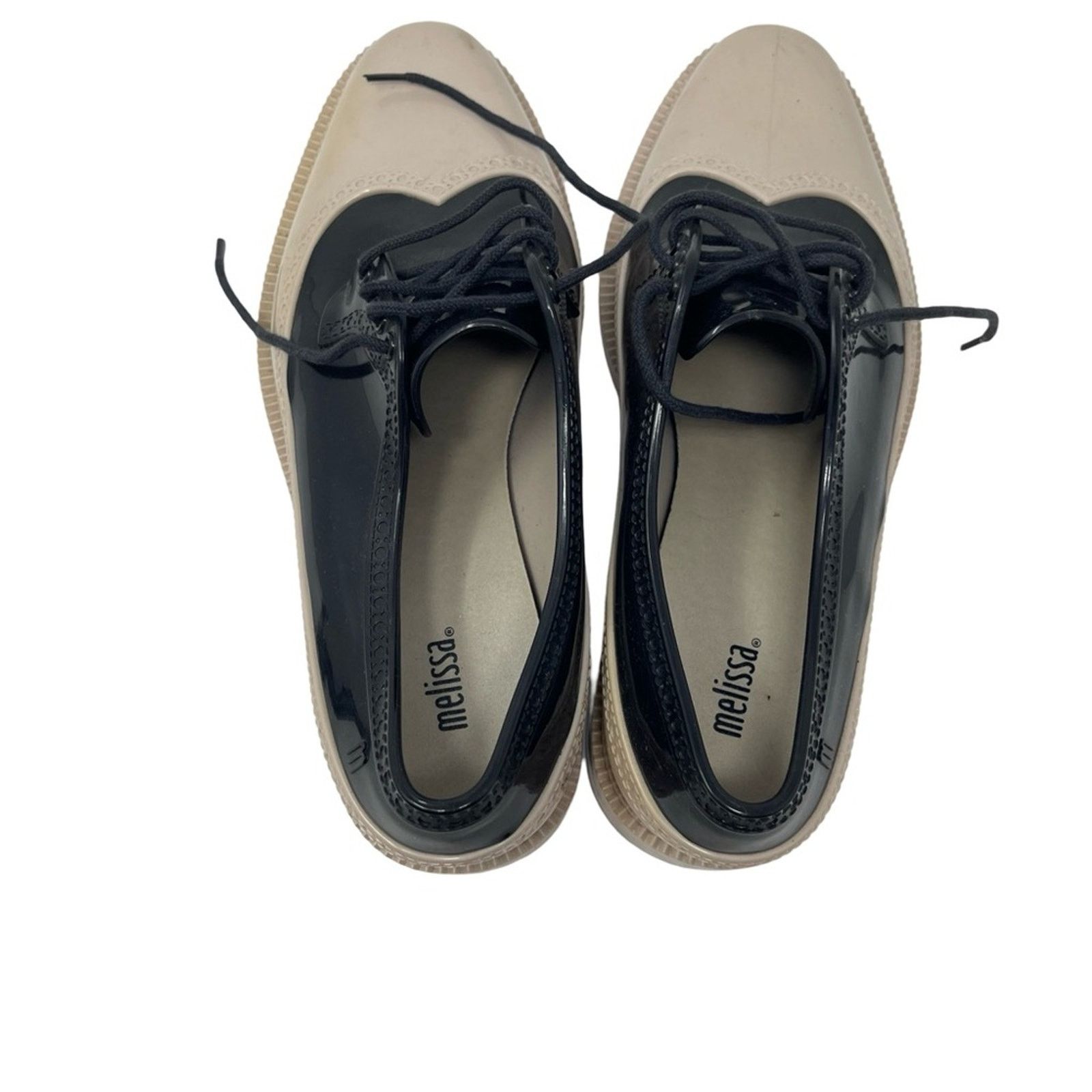Melissa MELISSA CLASSIC BROGUE aroma rubber loafers sz 9 Size US 9 / IT 39 - 2 Thumbnail
