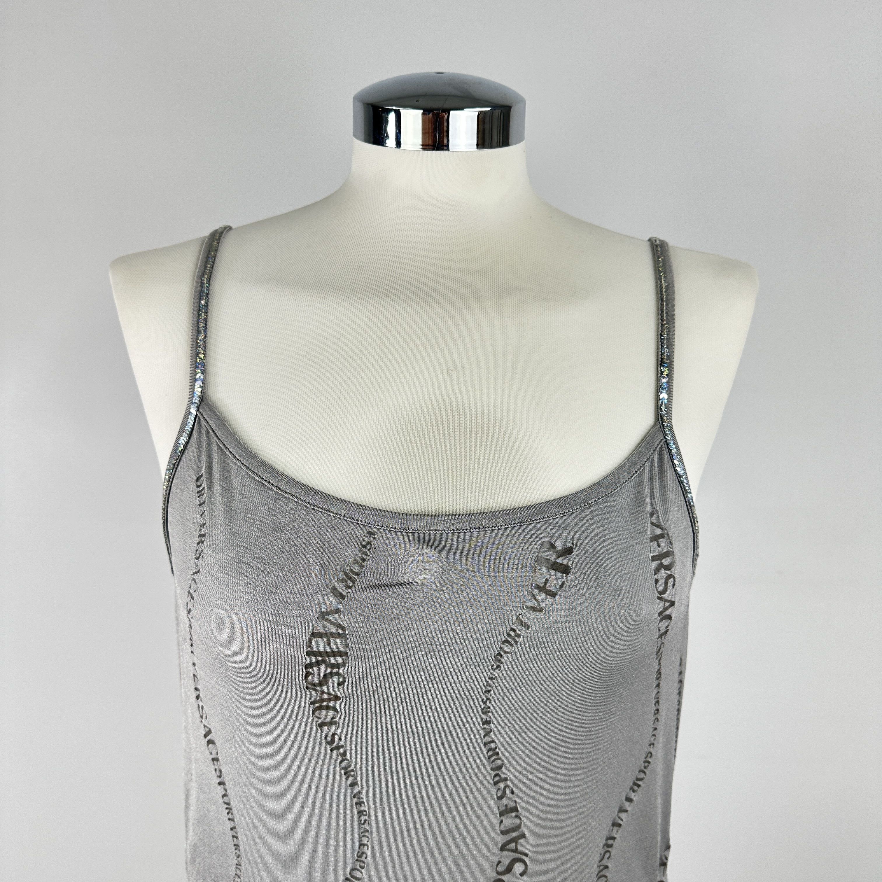 Versace Felpa VERSACE SPORT Logo Ondine – L Size L / US 10 / IT 46 - 5 Thumbnail
