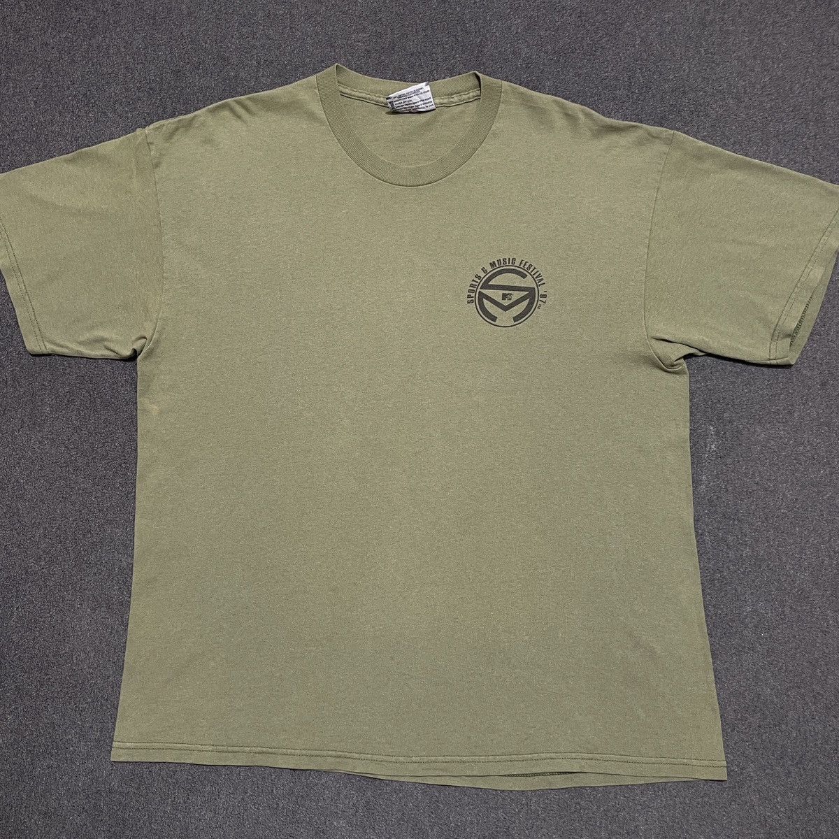 Mtv Vintage 1997 MTV Sports And Music Festival Texas T-shirt Size US XL / EU 56 / 4 - 4 Thumbnail