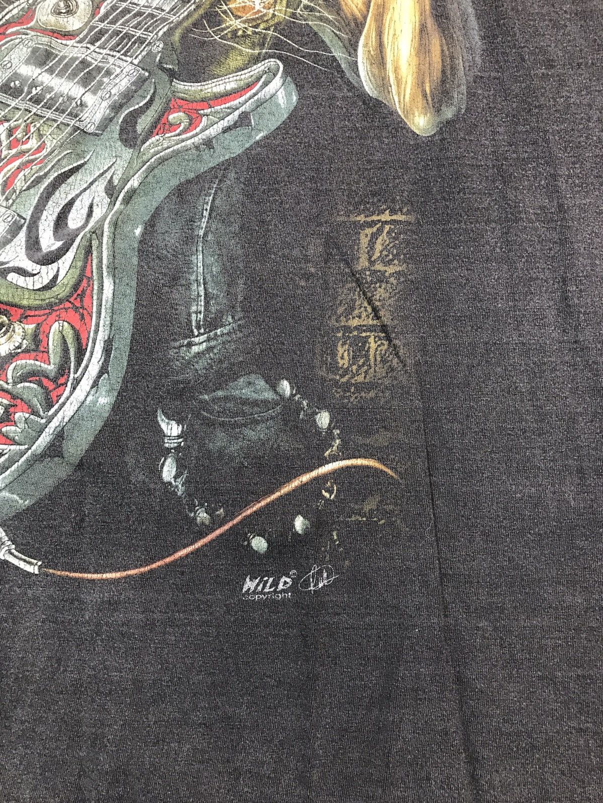 Vintage Vintage Rock Skull T Shirt Size US XL / EU 56 / 4 - 10 Thumbnail