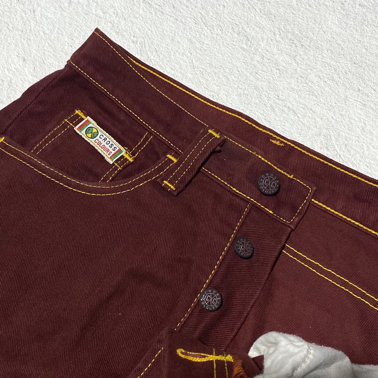Cross Colours × Vintage 🔥RARE🔥 Vintage Cross Colours 2000s monkey cargopants Size US 30 / EU 46 - 5 Thumbnail