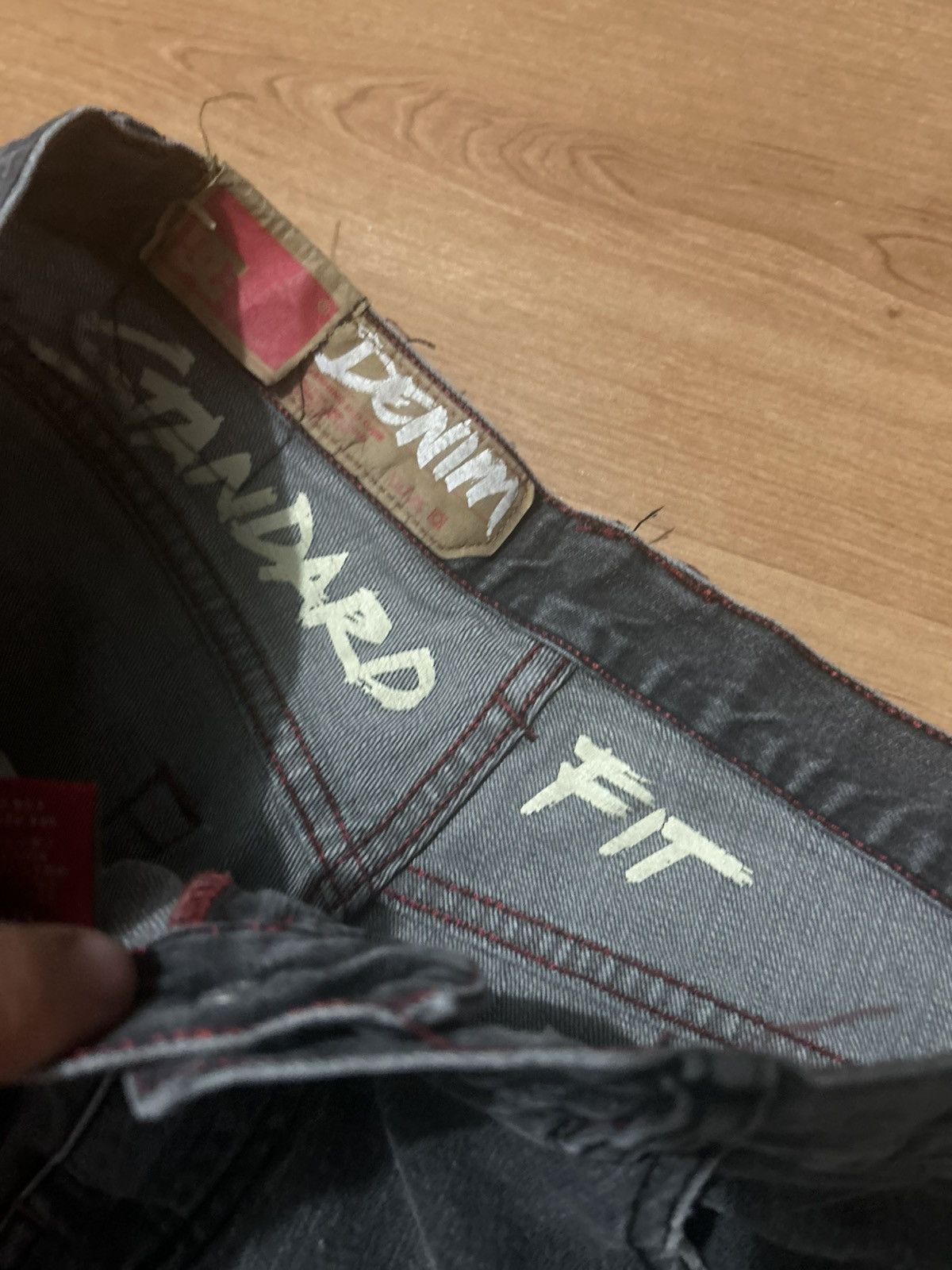 DC Crazy Y2K Vintage Dc Shors Straight Faded Denim Jeans Size US 30 / EU 46 - 8 Thumbnail