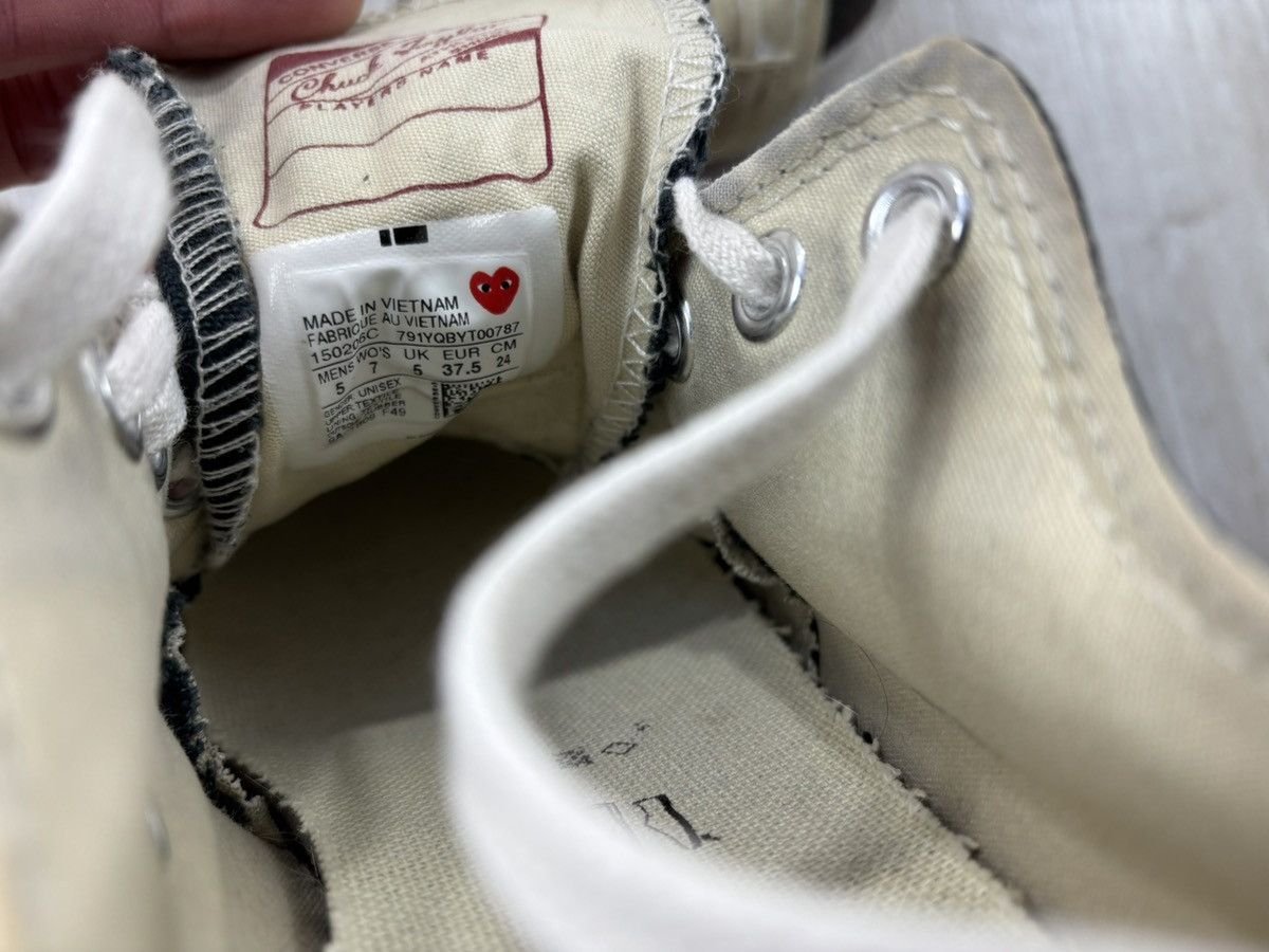 Comme des Garcons Womens sneakers Play Comme des Garcons Size 37.5 Size US 6.5 / IT 36.5 - 10 Thumbnail