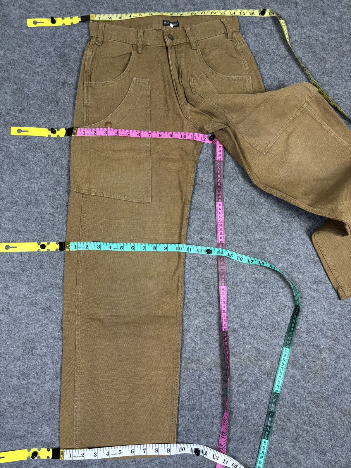 Japanese Brand AMORE PURO Dope Sick Tactical Rare Duck Canvas Pant K98 Size US 28 / EU 44 - 14 Thumbnail