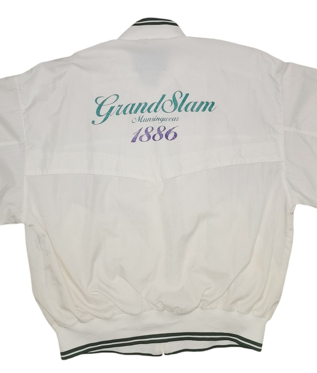Grand Slam × Vintage Vintage Grand Slam Munsingwear 1886 Big Logo Bomber Jacket Size US M / EU 48-50 / 2 - 7 Thumbnail