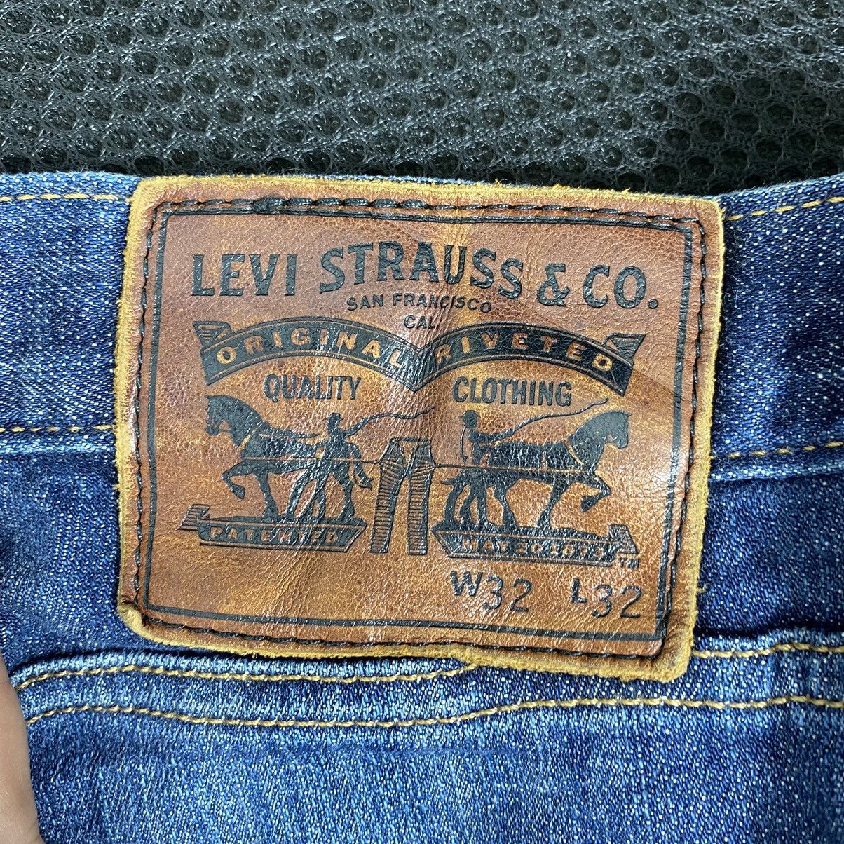 Vintage 90’ LEVI’S STRAUSS 501 Distress Denim Jeans Pant