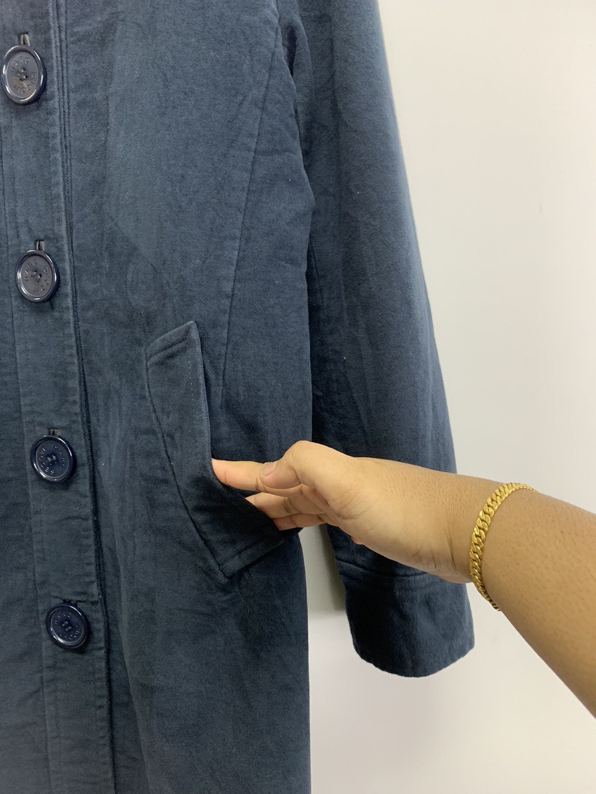 Designer × Marc Jacobs Vintage Marc Jacobs Long Jacket - Cotton Size US M / EU 48-50 / 2 - 7 Thumbnail