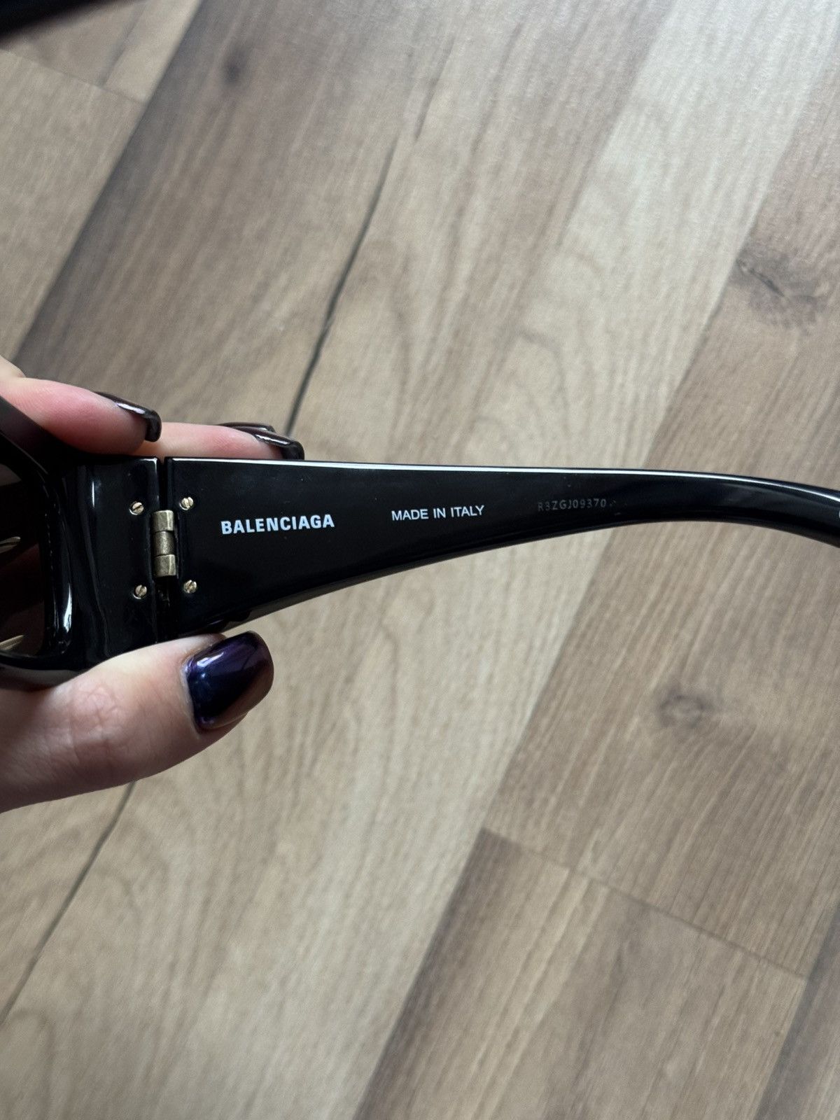 Balenciaga Balenciaga BB0291S Black/Gold Sunglasses Size ONE SIZE - 9 Thumbnail