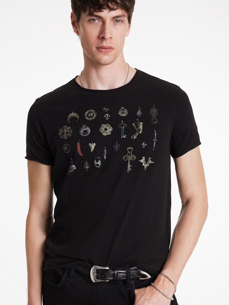 John Varvatos Pendants and signs tee XL Size US XL / EU 56 / 4 - 9 Thumbnail