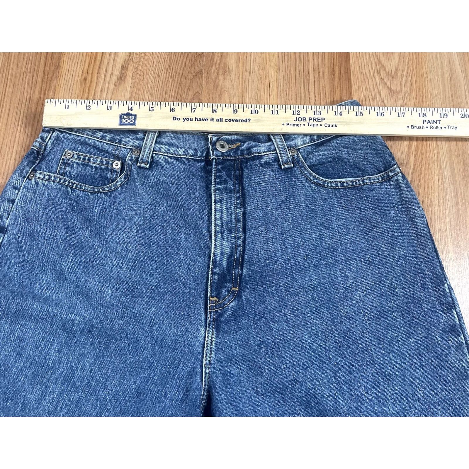 Ann Taylor Ann Taylor Jeans Womens 14 Slim High Rise Skinny Blue Denim Pants Cotton Size 36" / US 14 / IT 50 - 3 Thumbnail