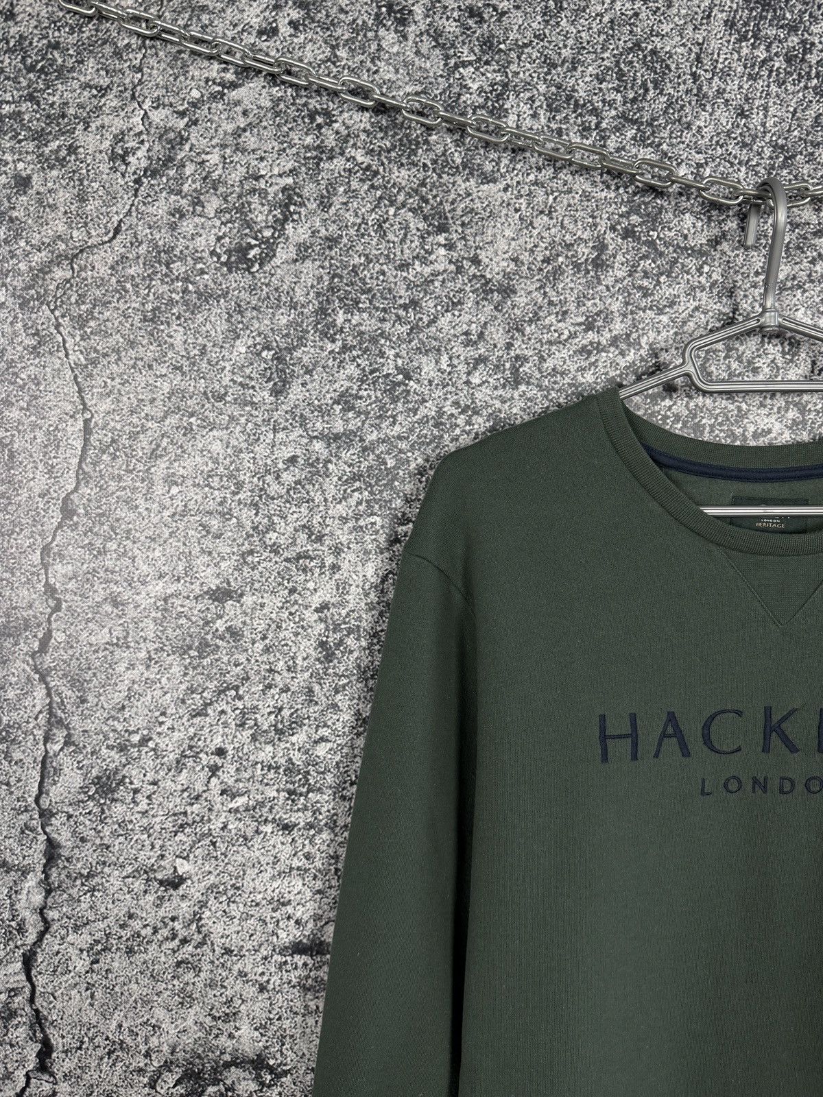 Hackett Hackett London Heritage Crew Sweatshirt Pullover Big Logo XL Size US XL / EU 56 / 4 - 3 Thumbnail