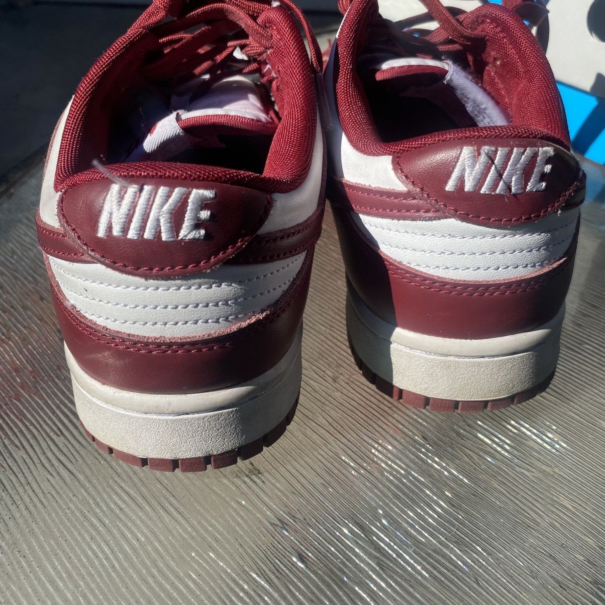 Nike Size 9.5 - Nike Dunk Low retro Team Red Size US 9.5 / EU 42-43 - 6 Thumbnail