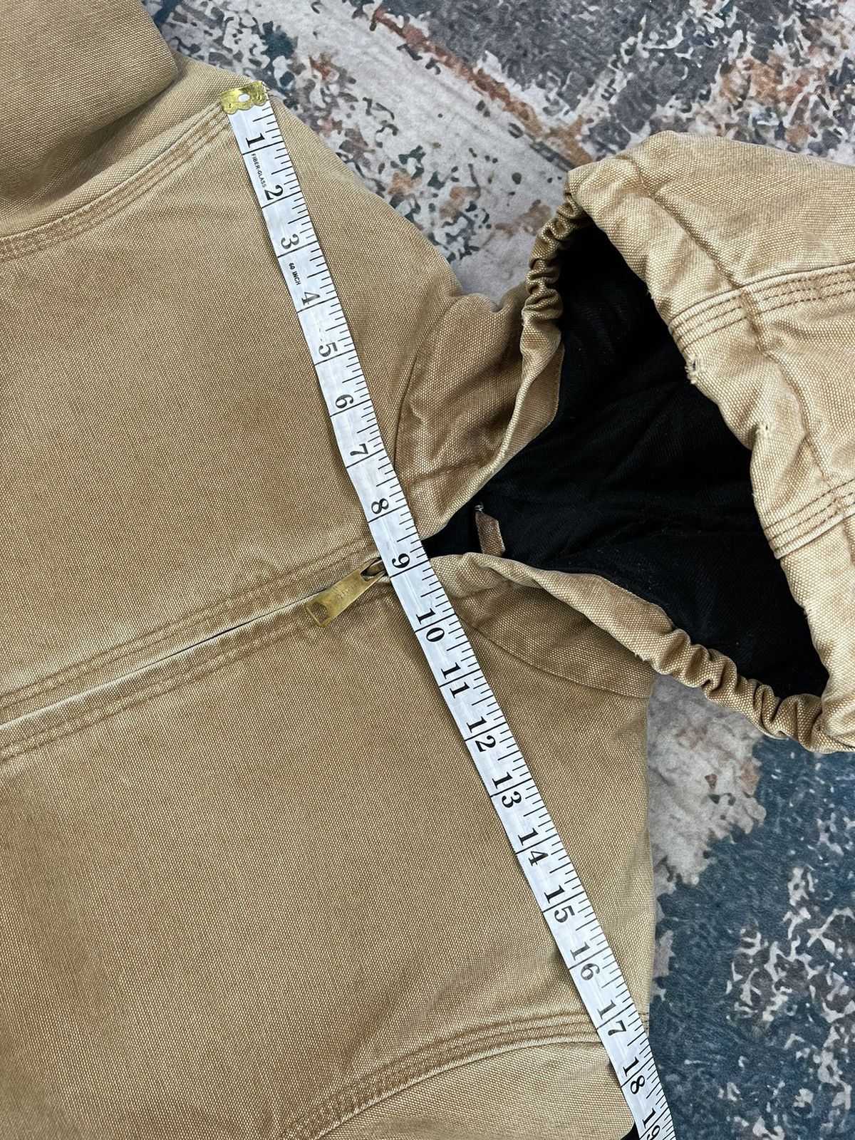 Carhartt Vtg Carhartt YYJ130 BRN Insulated Hooded Jackets Size S / US 4 / IT 40 - 10 Thumbnail