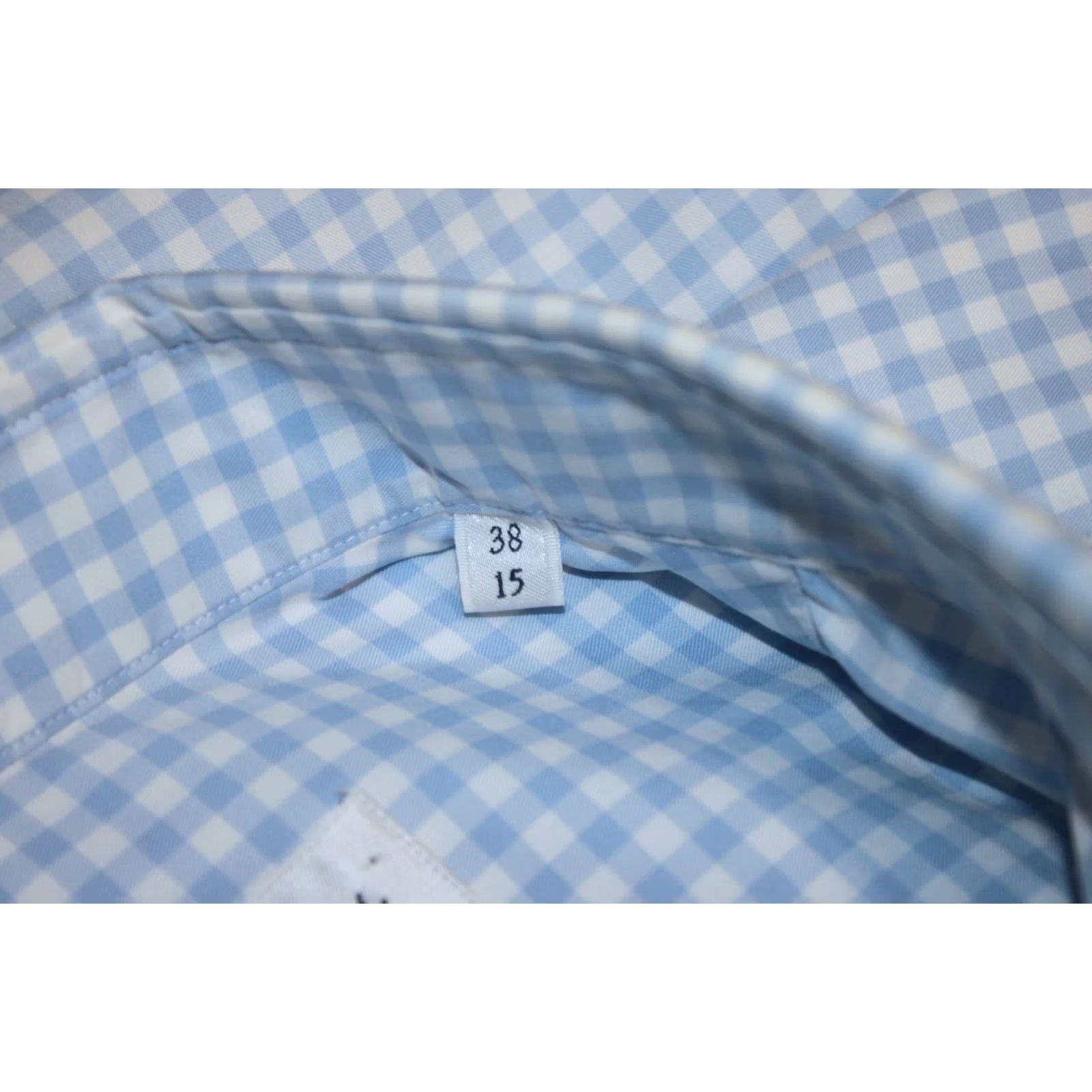 Vintage Stenstroms Slimline Twofold Super mens shirt Size 38 15 Multicoloured Size US M / EU 48-50 / 2 - 6 Thumbnail