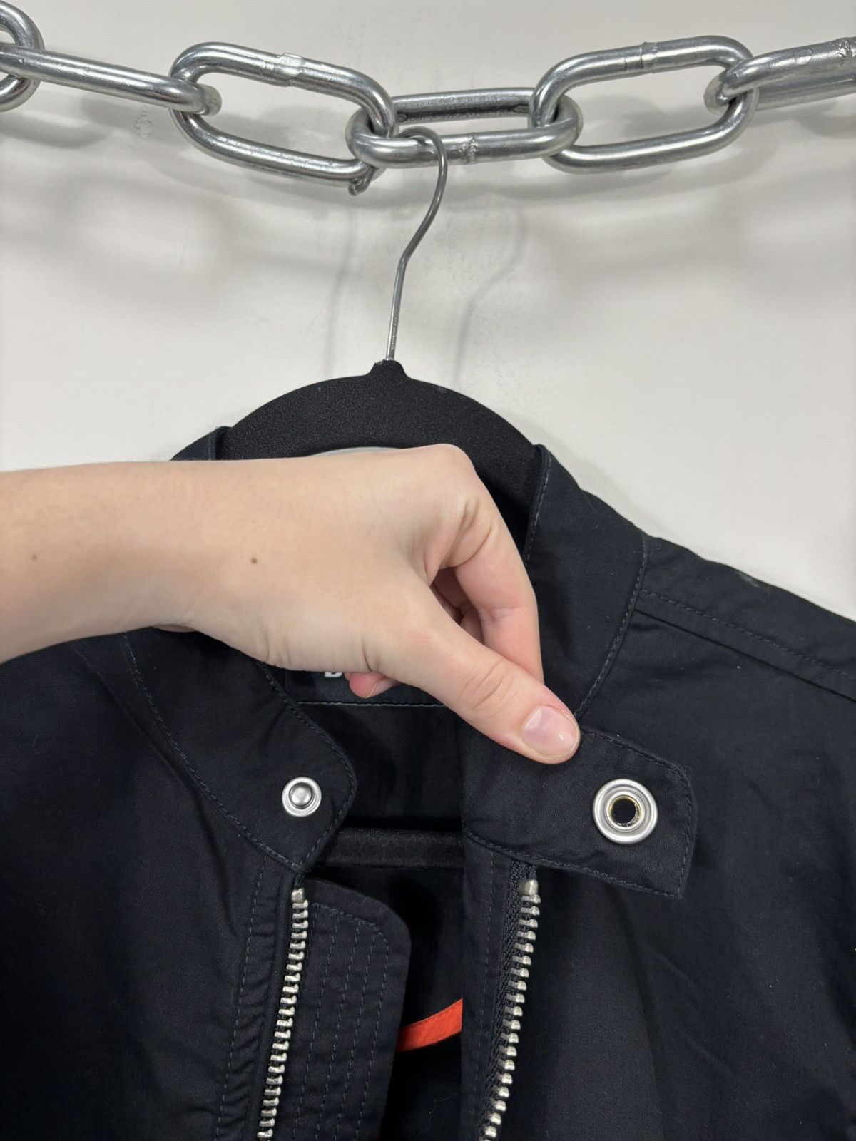 Diesel Diesel Burble NWT Men’s Avant Garde Black Moto Racing Jacket Size US S / EU 44-46 / 1 - 15 Thumbnail