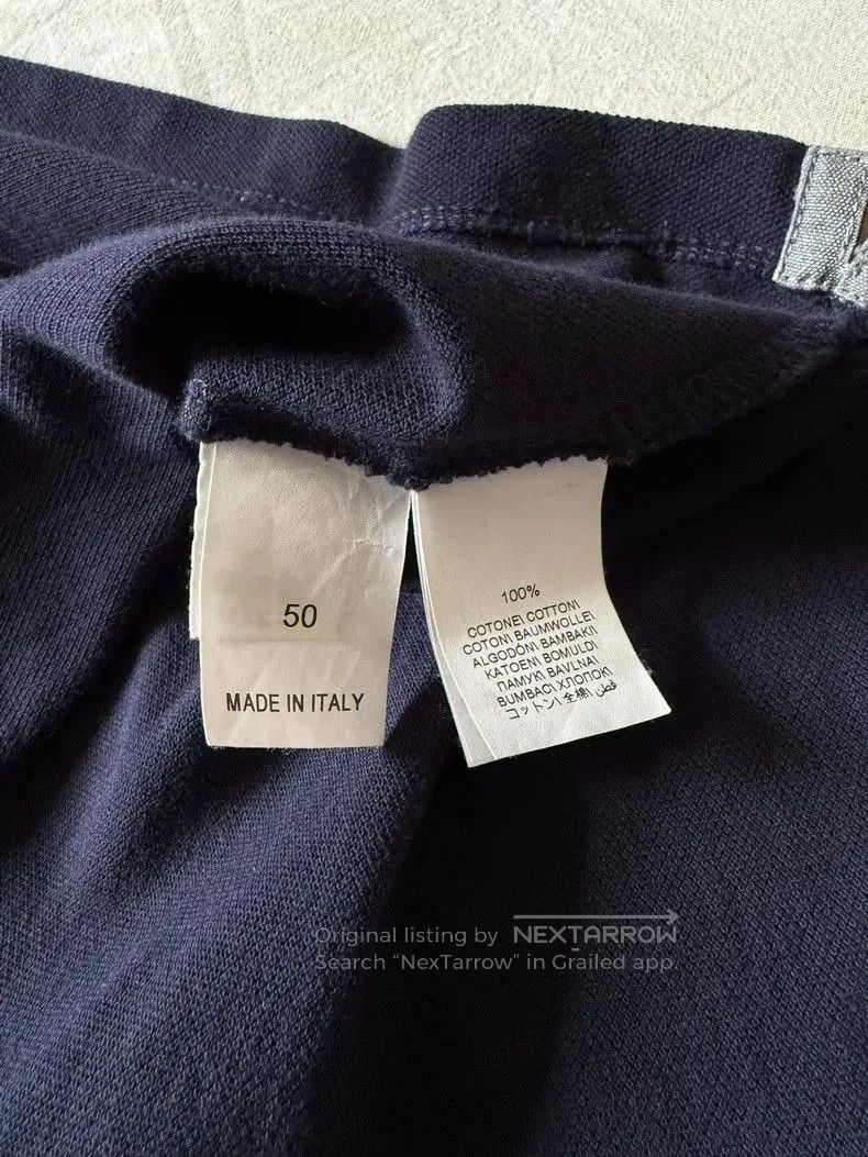 Brunello Cucinelli Brunello Cucinelli Blue Short Sleeve Polo. Size US XL / EU 56 / 4 - 4 Thumbnail