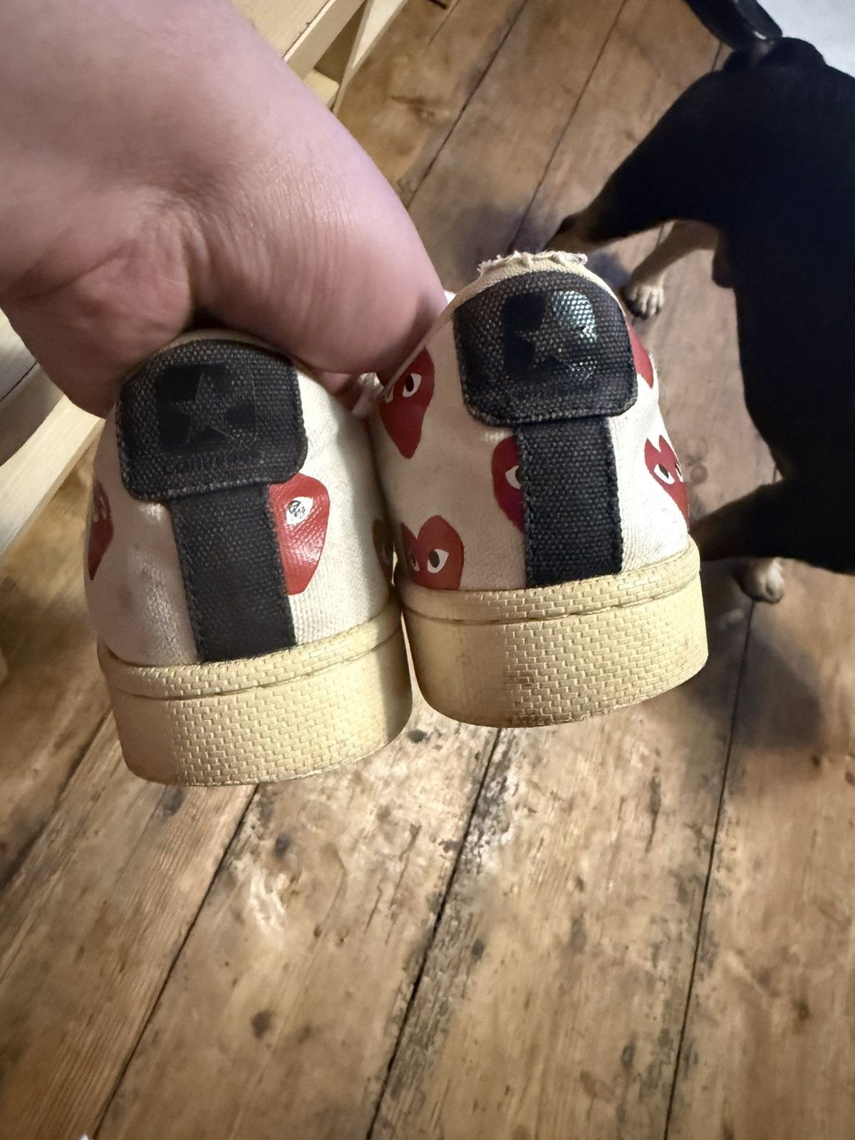 Comme des Garcons PLAY × Converse Very nice Size US 9 / EU 42 - 4 Thumbnail