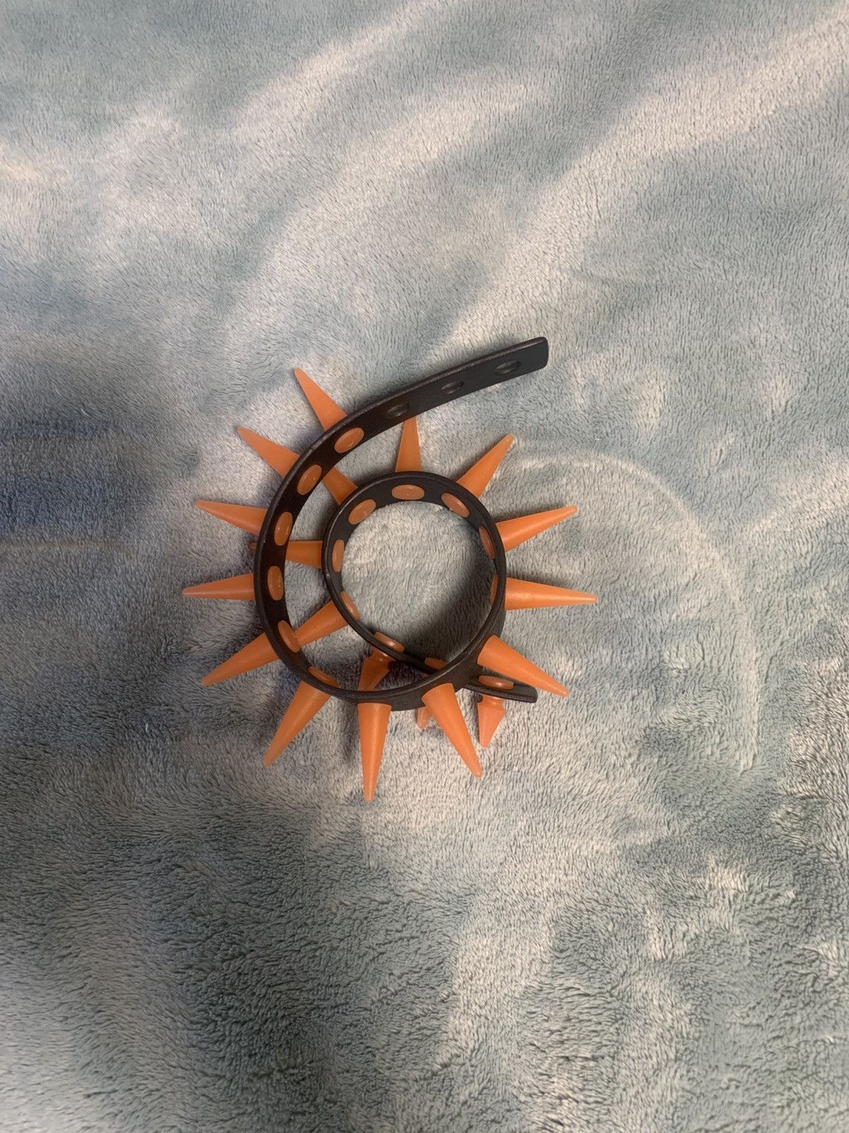 Vintage Couch uk UV Large Spike Double Wrap Bracelet Size ONE SIZE - 3 Thumbnail