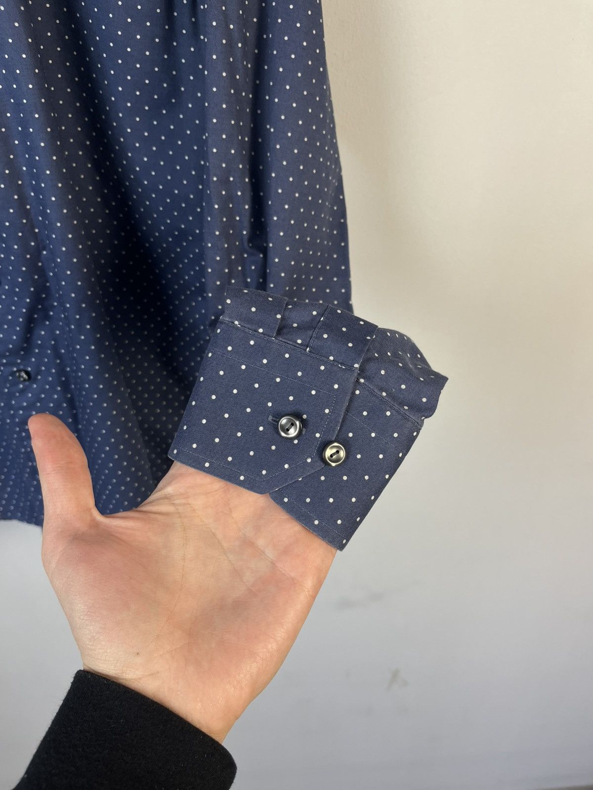 Eton Eton Luxury Classic Pointed Cotton Long Sleeve Shirt Size US XL / EU 56 / 4 - 5 Thumbnail