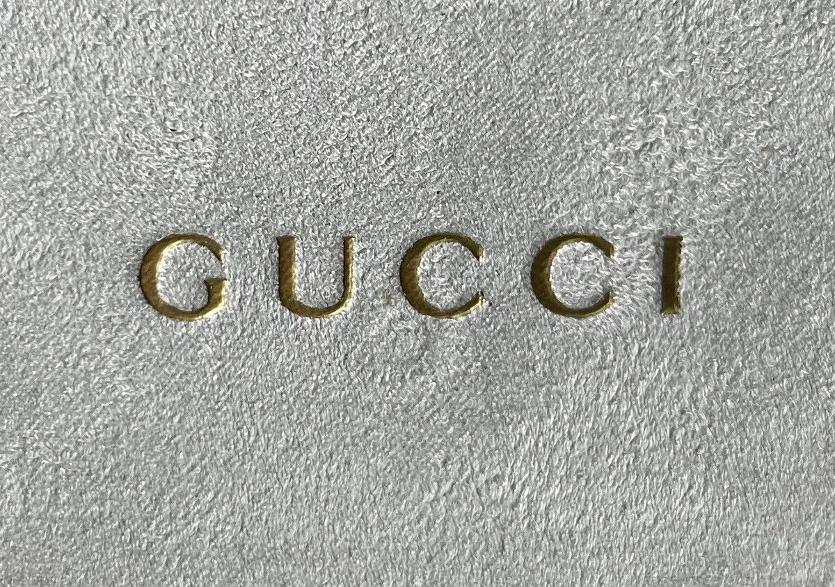 Gucci Gucci Guccissima Chocolate Brown Sunglasses Case Cardholder Size ONE SIZE - 2 Thumbnail