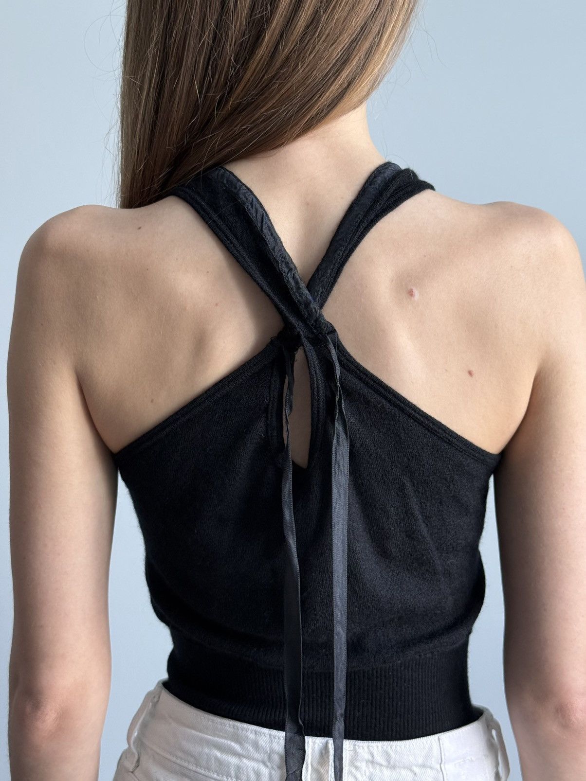 Louis Vuitton Louis Vuitton Cashmere Knit Halter Tank Top Size XS Blouse Size XS / US 0-2 / IT 36-38 - 8 Thumbnail
