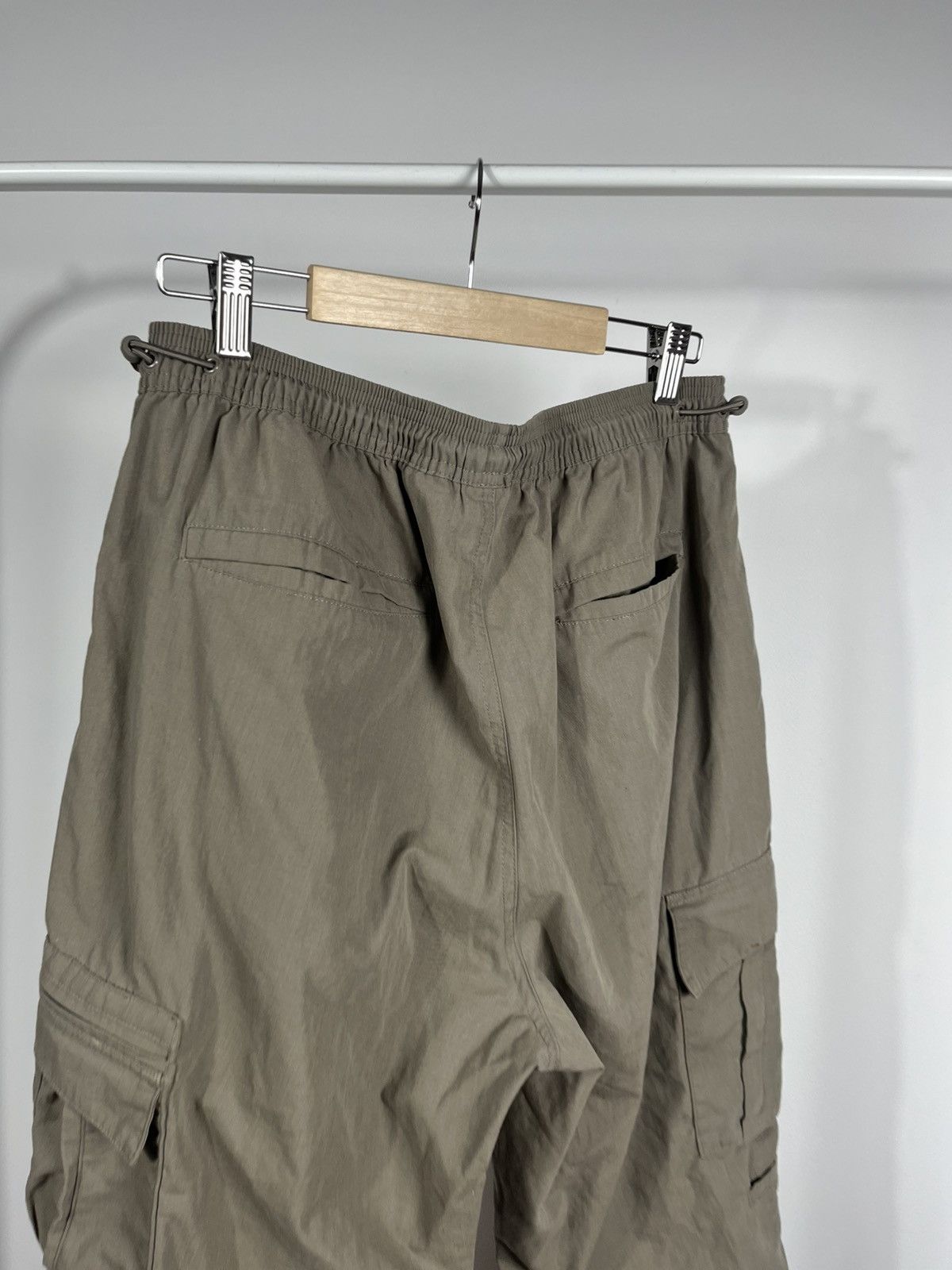 Nike Nike Distressed Cargo Long Shorts Olive Green Size L Size US 34 / EU 50 - 14 Thumbnail