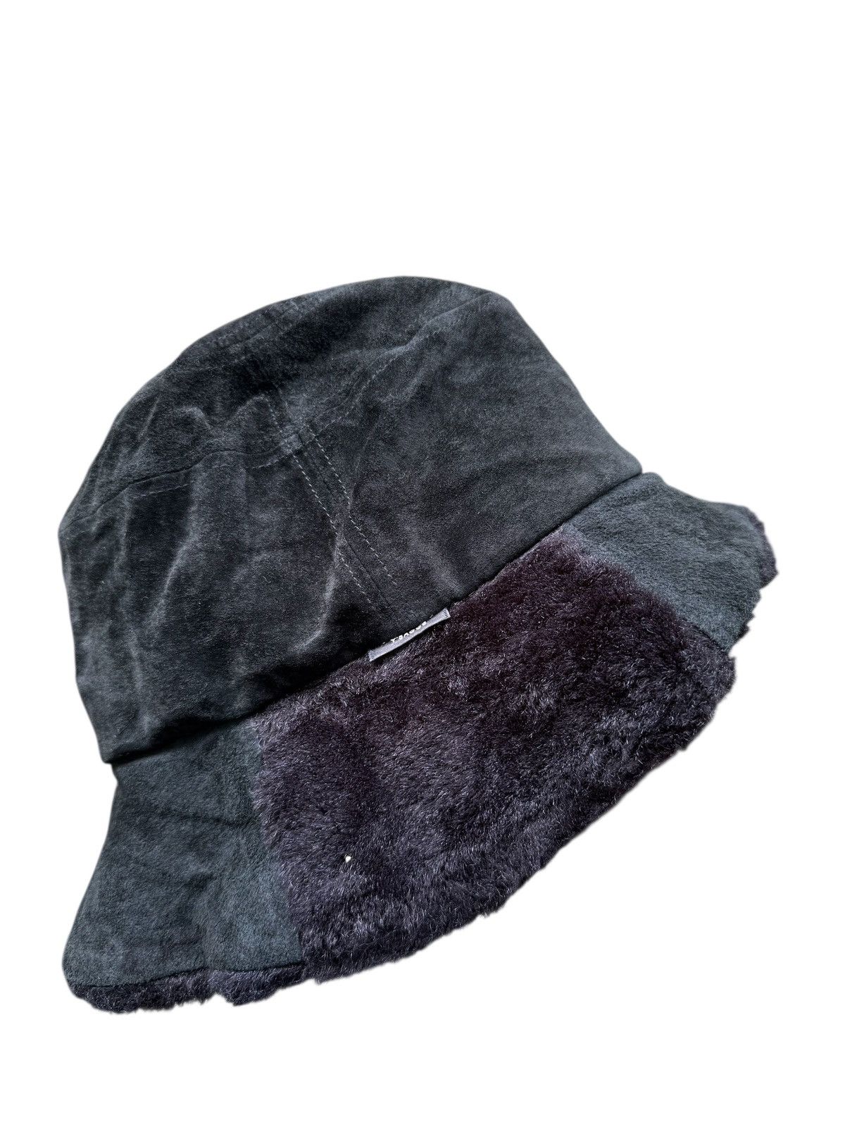 Yohji Yamamoto VINTAGE VELVET Y’SACCS by Yohji Yamamoto black Bucket Hat Size ONE SIZE - 1 Thumbnail
