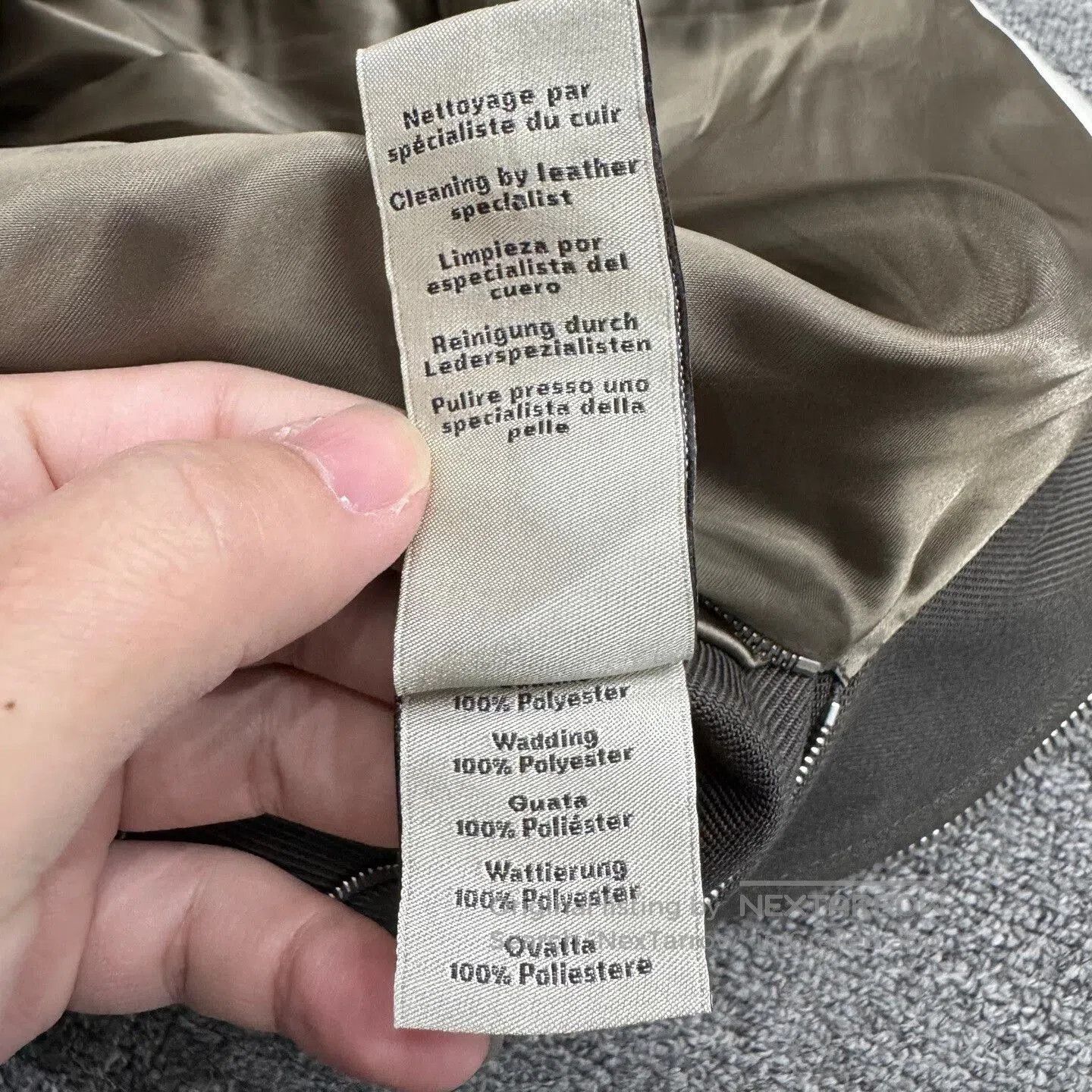 Hermes Hermes Shearling Jacket in Black and White. Size US L / EU 52-54 / 3 - 5 Thumbnail