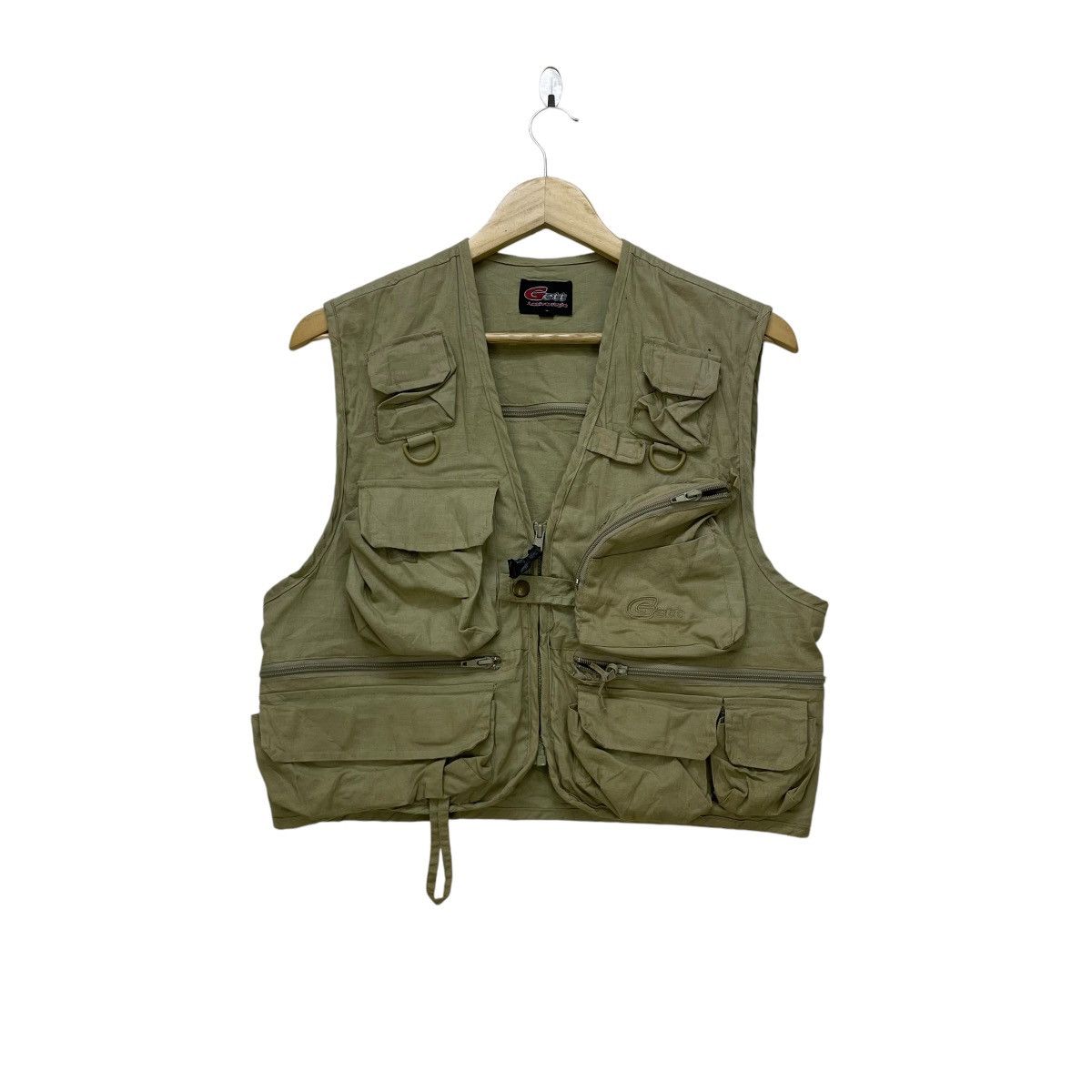 Japanese Brand × Vintage × Voodoo Tactical 💥Vintage Japanese Brand Gett Fishing Vest Tactical Jacket Size US M / EU 48-50 / 2 - 2 Thumbnail
