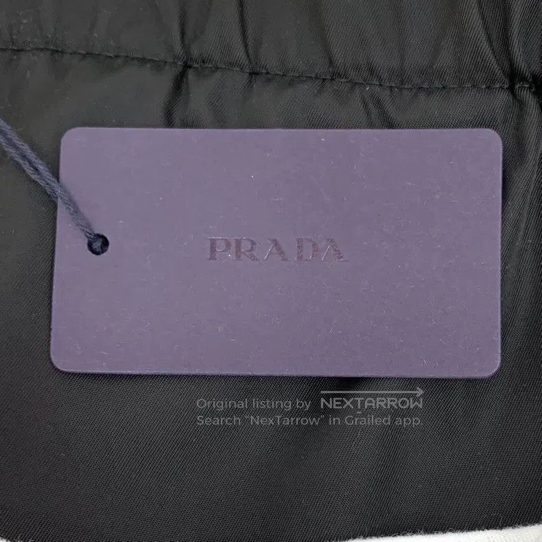 Prada Prada Black triangle standard leg casual sports trousers Size US 26 / EU 42 - 9 Thumbnail