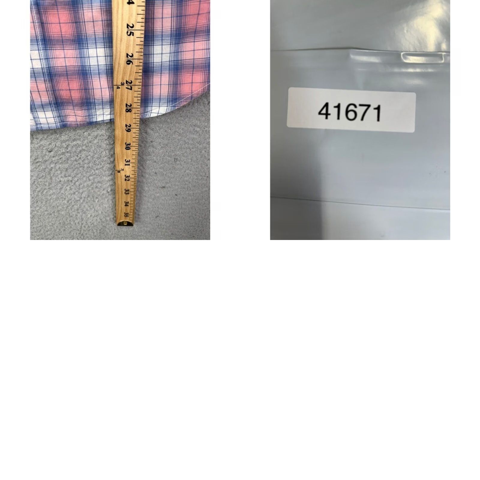 American Eagle Outfitters American Eagle Shirt Adult Medium Pink Blue Plaid Button Up Mens Size US M / EU 48-50 / 2 - 8 Thumbnail