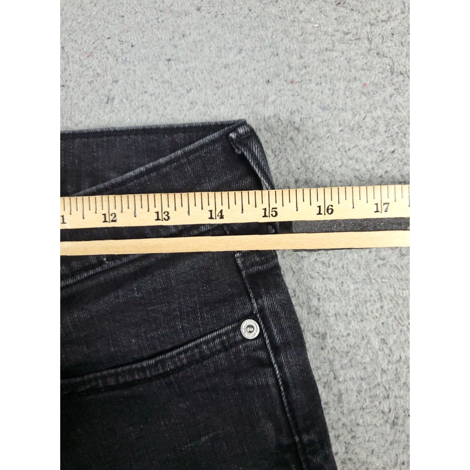 Abercrombie & Fitch Abercrombie & Fitch Gray Mens Straight Leg Skinny Jeans Pants 29x32 Size US 29 - 4 Thumbnail