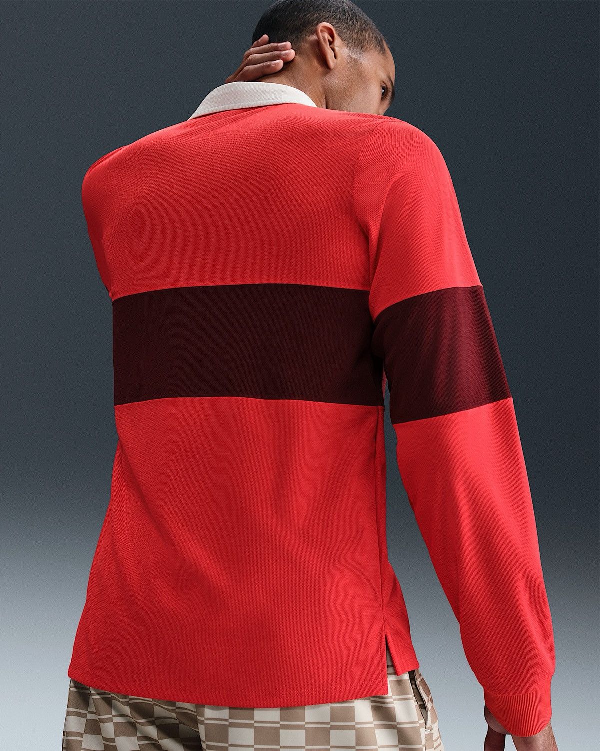 Nike Nike Slam Dri-Fit ADV Long Sleeve Polo Tennis Shirt Size US M / EU 48-50 / 2 - 2 Thumbnail