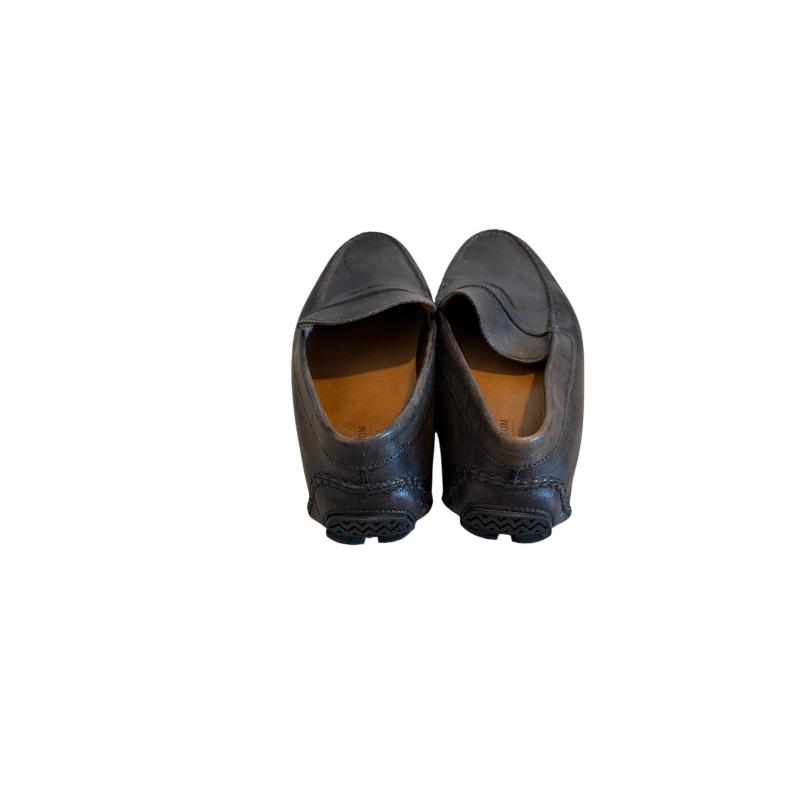 Nordstrom Nordstrom Black Cody Driving Leather Closed Toe Loafers Size US 10.5 / EU 43-44 - 4 Thumbnail